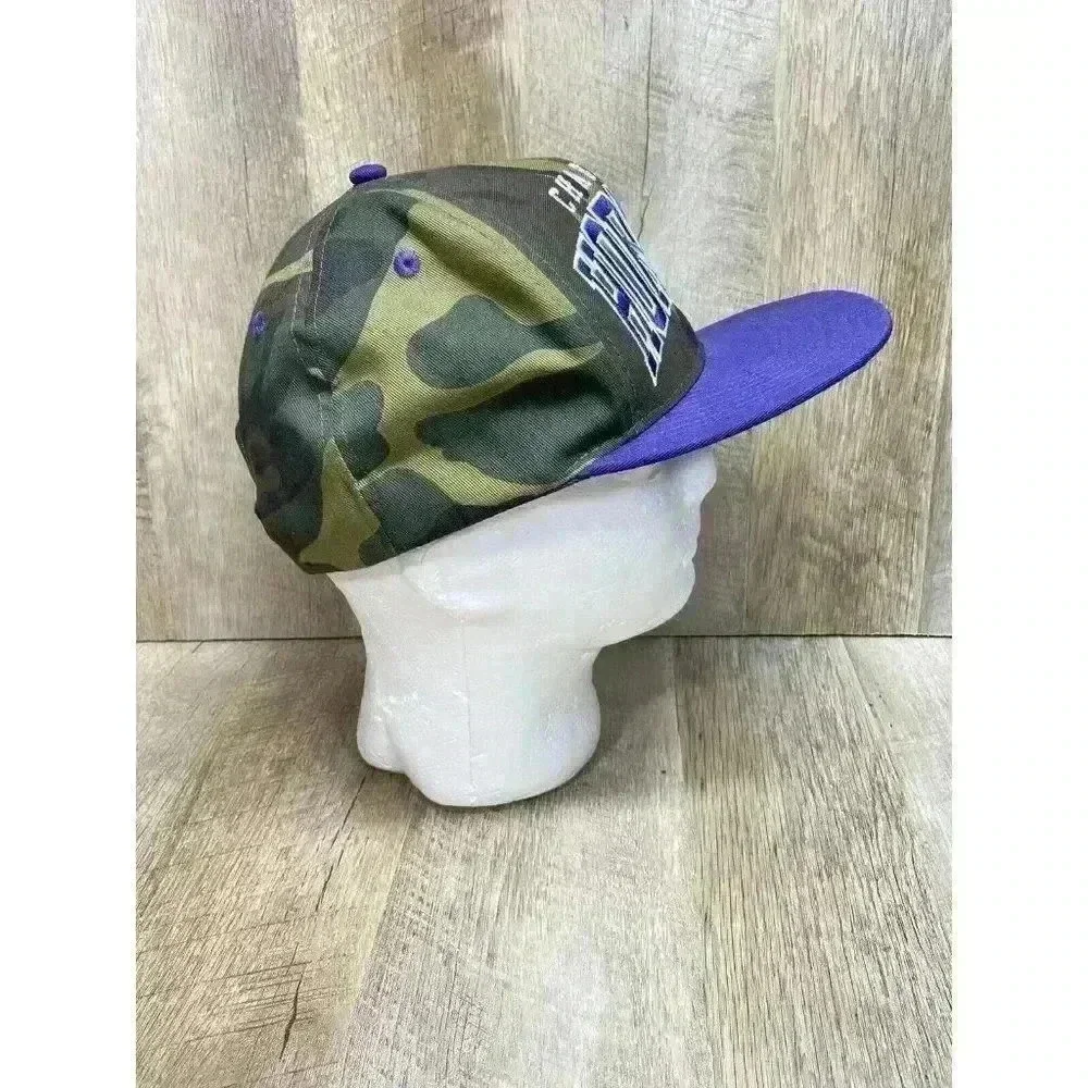 Charlotte Hornets Adidas Camo NBA Snapback Hat Cap Adjustable Spellout